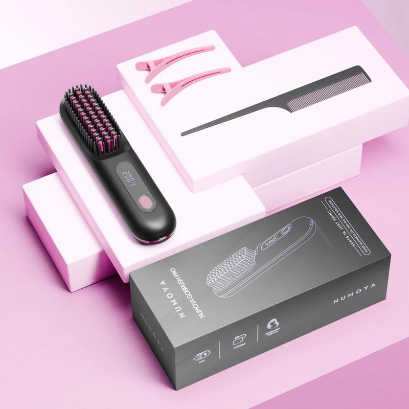 Numoya GoBrush PRO Taşınabilir Düzleştirici Tarak